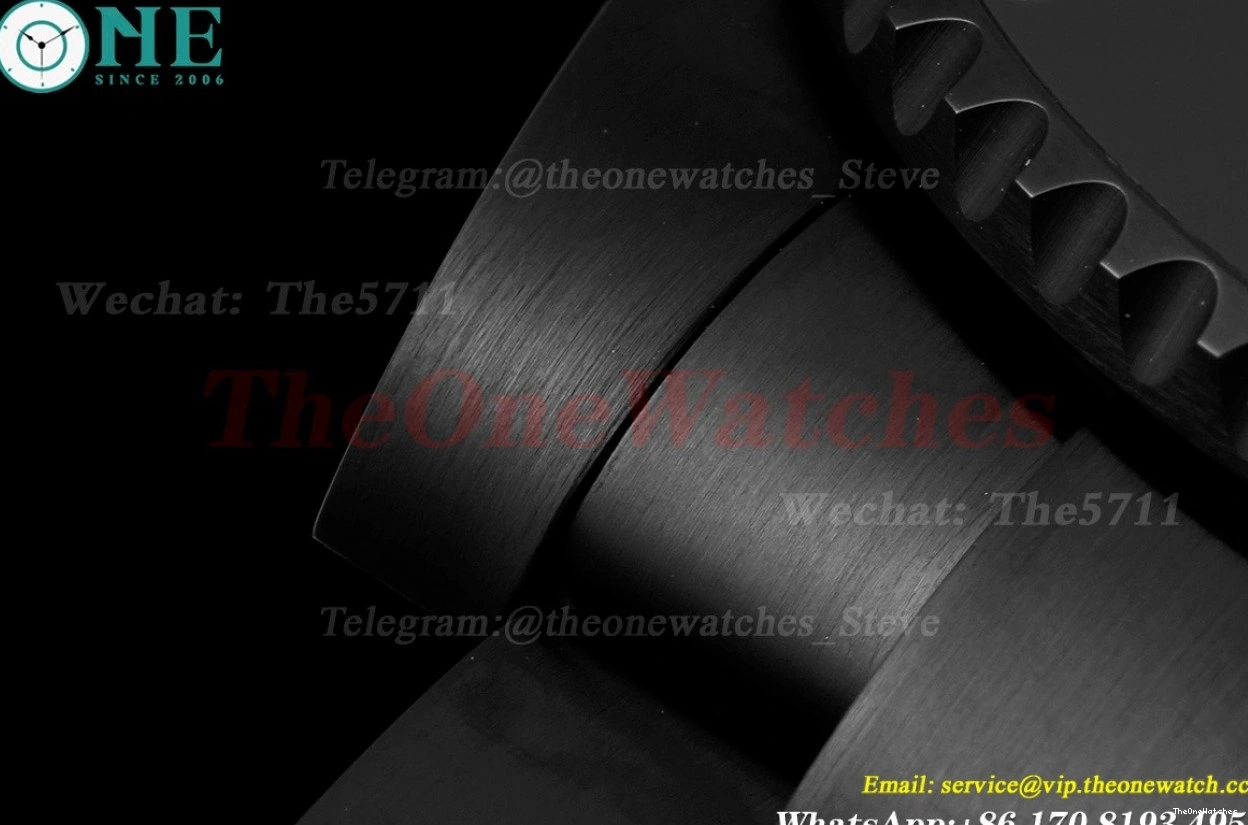 Dot SS Submariner 40mm Black VS3135 DLC V6F Blaken 0416